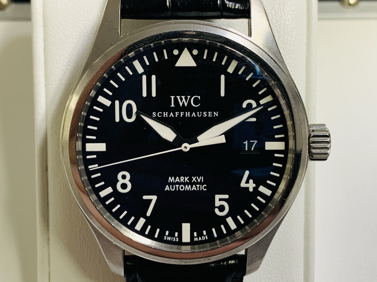 【IWC:MARK XVI:Ref.3255-01】の腕時計出張買取実績