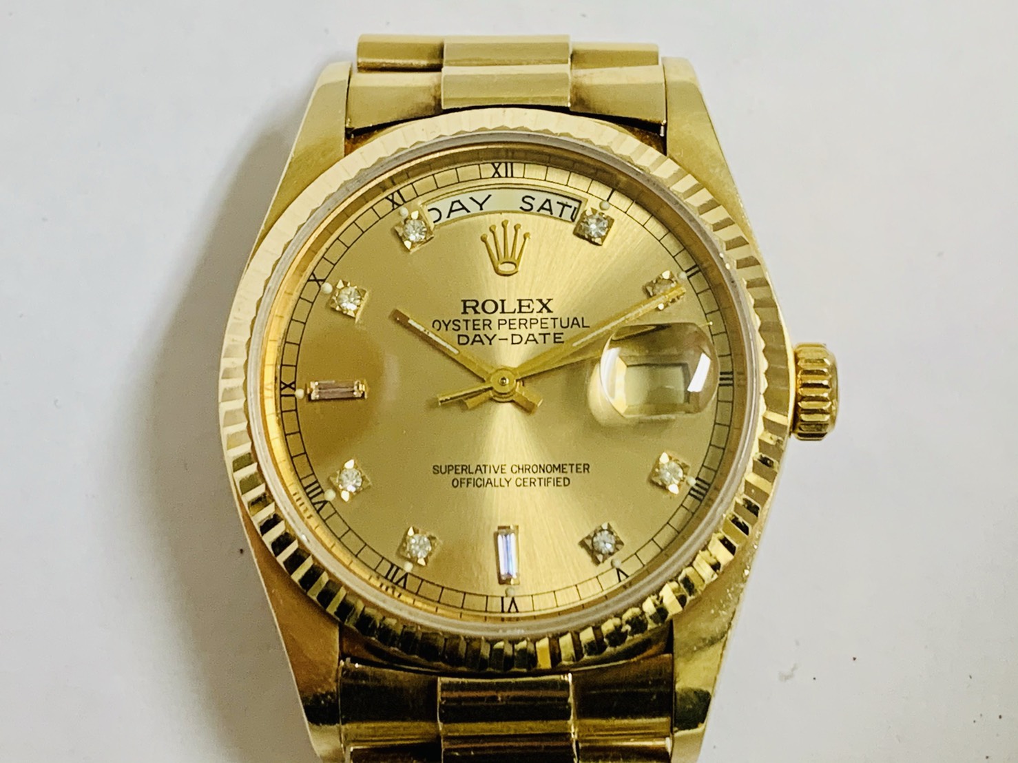 【ROLEX:デイデイト:Ref.18238A】の腕時計出張買取実績