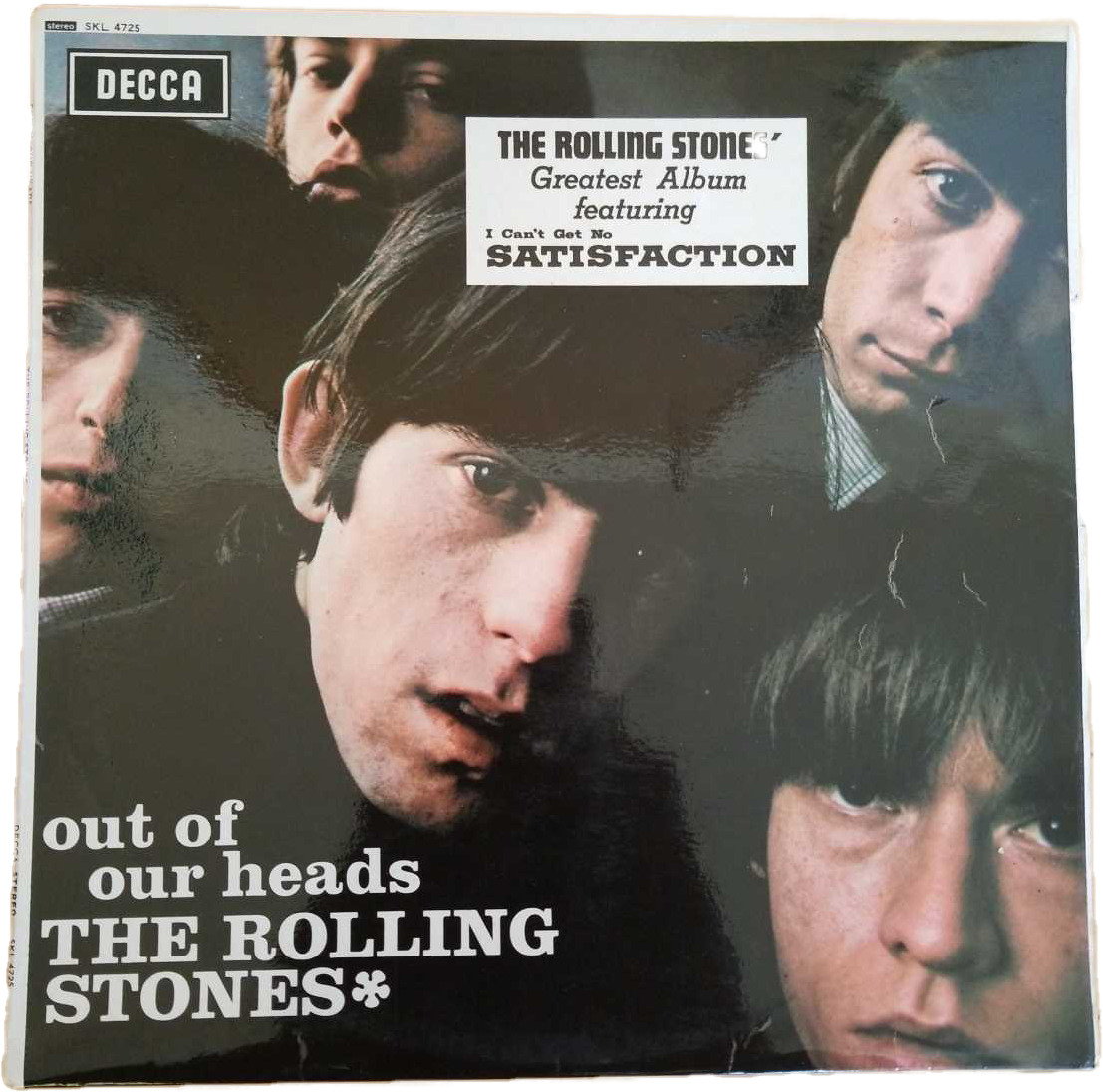 【THE ROLLING STONES(ローリング・ストーンズ):OUT OF OUR HEADS】のレコード出張買取実績