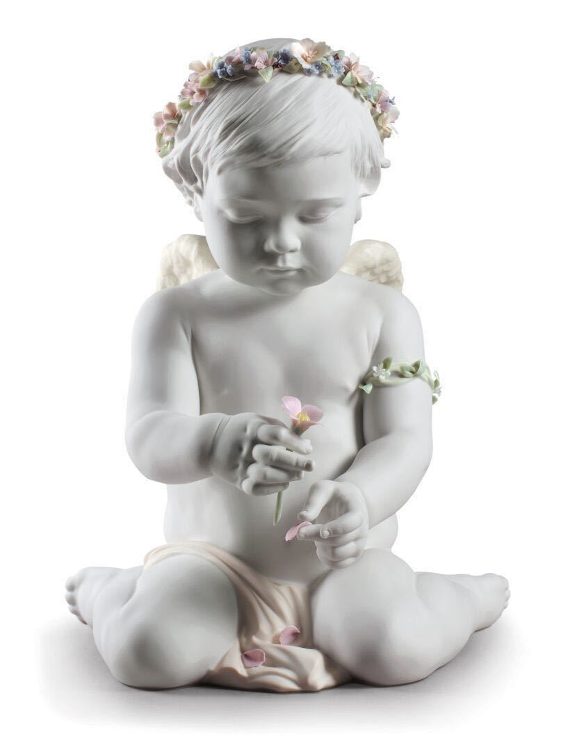【リヤドロ:天使の花占い】の陶器人形出張買取実績